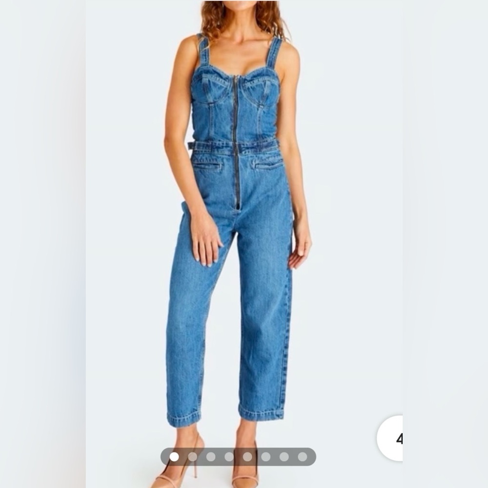 Etica Jean Jumpsuit in size Large